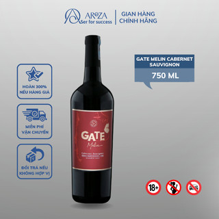 Rượu vang đỏ red wine rượu vang chile gate malin cabernet sauvignon aroza 750ml 13.5%