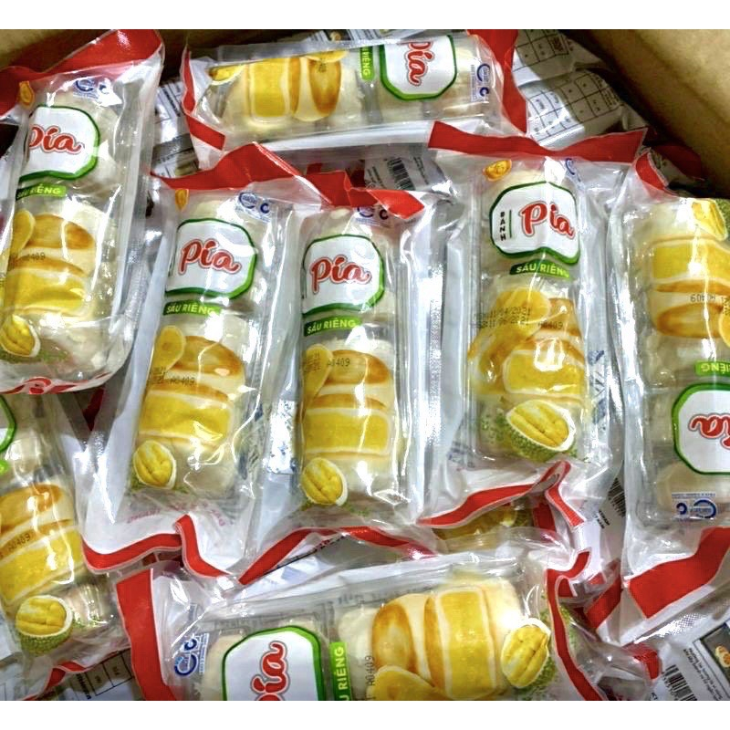 Bánh Pía Sầu Riêng Mini Thơm Ngon Tiệm Ăn Vặt Mẹ Bống
