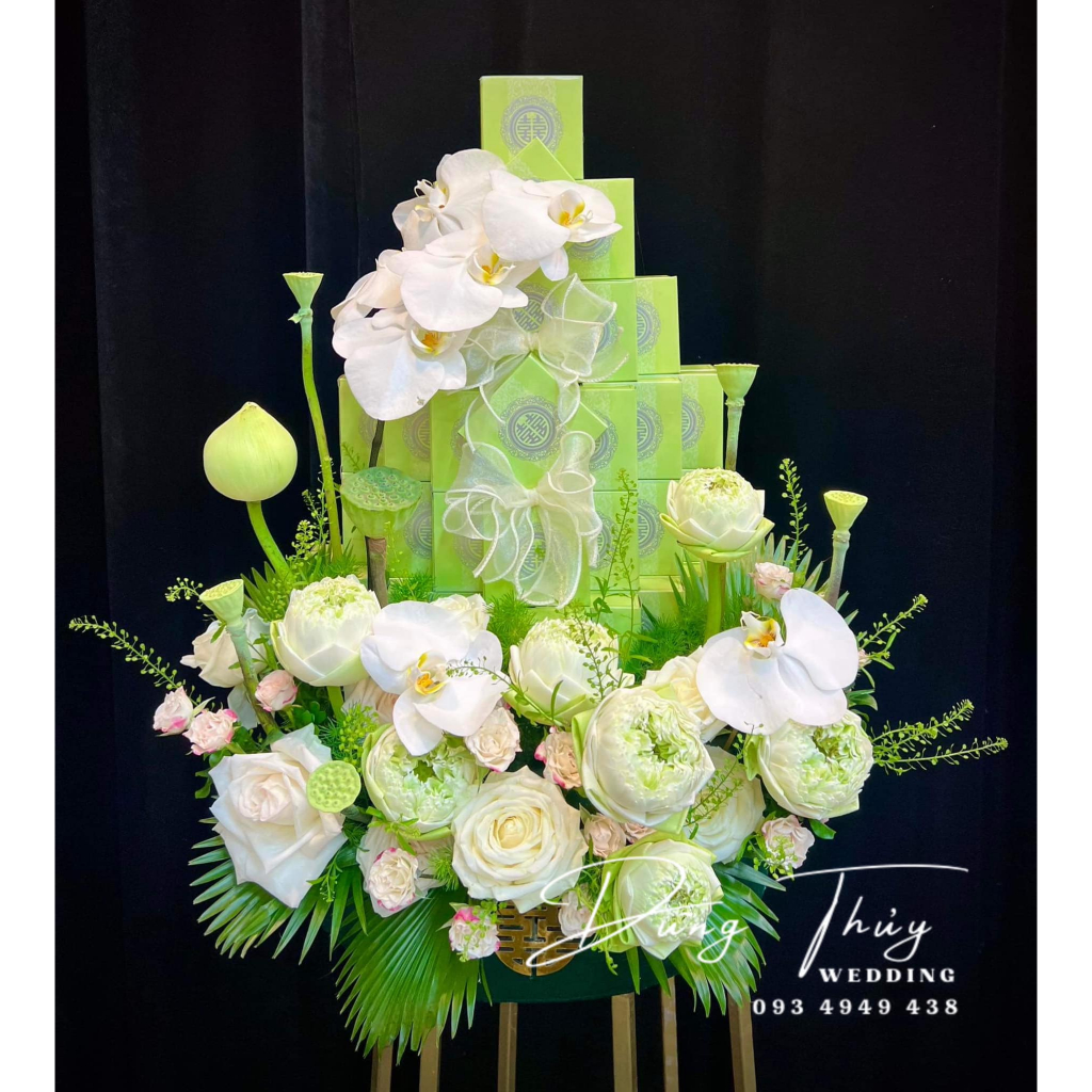 Combo 50-100 Vỏ Hộp Bánh Cốm, Bánh Phu Thê Hình Vuông - Hộp Bánh Cưới Song Hỷ