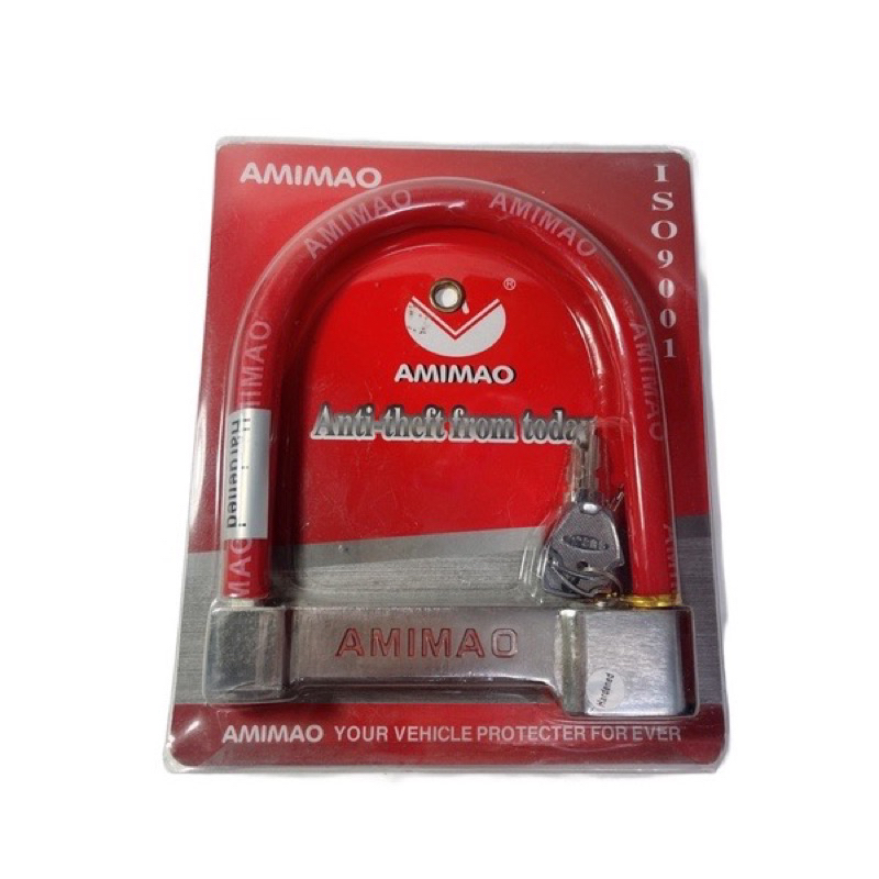 Khoá xe chữ U amimao