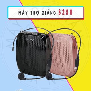 Máy trợ giảng shidu sd-s258 cao cấp có dây-không dây, âm lượng lớn 10w, bảo hành 12 tháng
