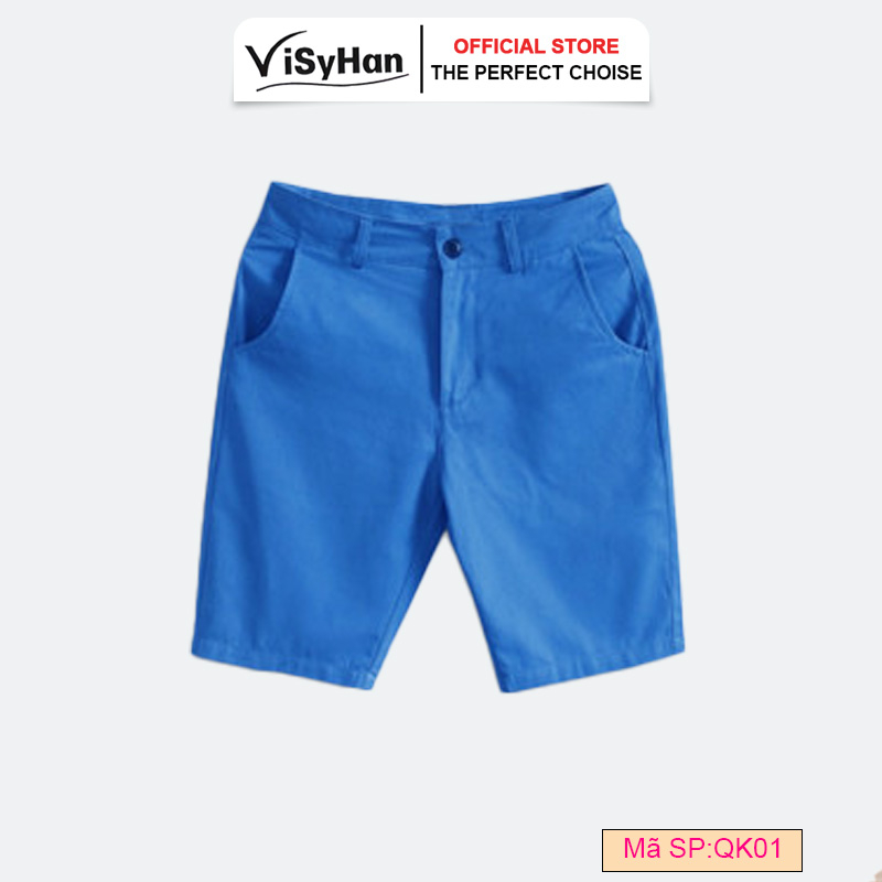 Quần Short Kaki Bassic Nam Có Chun Bên Hông VISYHAN QK01