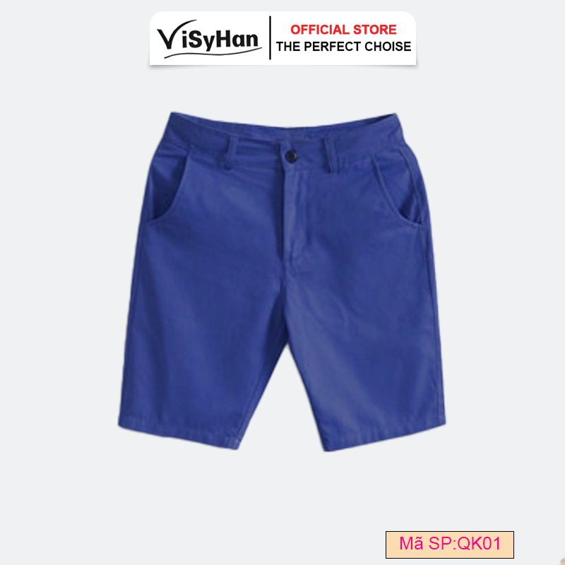Quần Short Kaki Bassic Nam Có Chun Bên Hông VISYHAN QK01