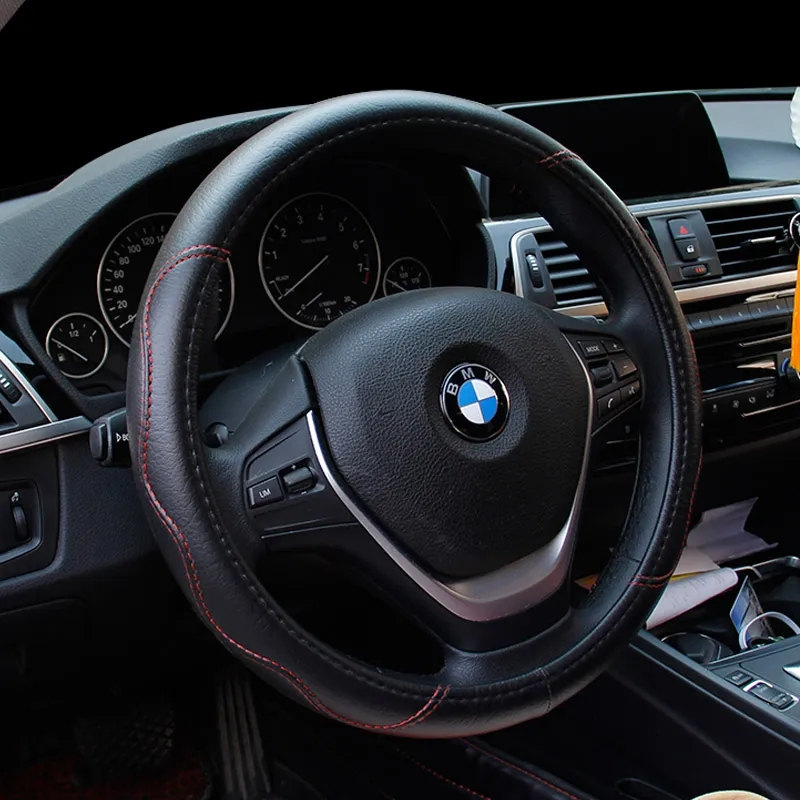 Bọc vô lăng phối da cao cấp phù hợp với tất cả các hãng xe hơi ô tô phổ thông