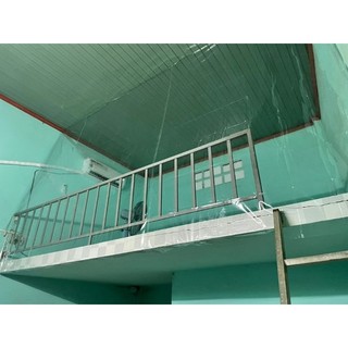 Tấm rèm pvc trong suốt 3m8 x 1m85 x 0.2mm