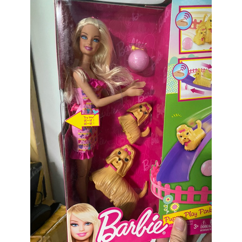 Set Búp bê Barbie - Puppy play Park (fully sealed)