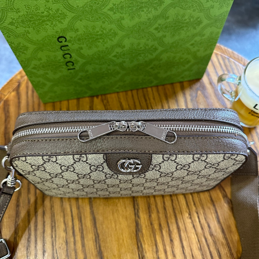 Túi đeo chéo, cầm tay Gucci Ophidia họa tiết monogram tag GG LA on web fullbox bill thẻ