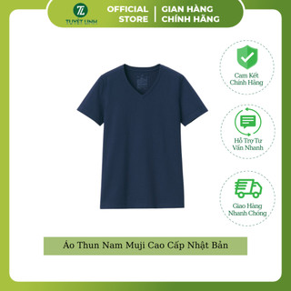 Áo Nam Cao Cấp Thấm Hút Mồ Hôi Co Giãn Siêu Tốt Muji Nhật Bản