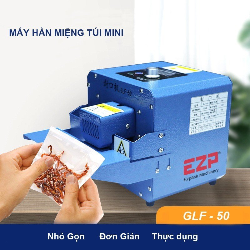 Máy Ép Miệng Túi , Bịch Tự Động Mini phù hợp cho hộ gia đình