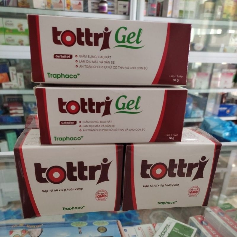 Tottri bôi và viên hoàn cứng Traphaco