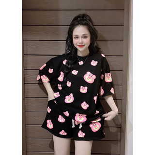 ( SẴN HCM ) SET ĐÙI S/C GẤU DÂU 2 MẶT