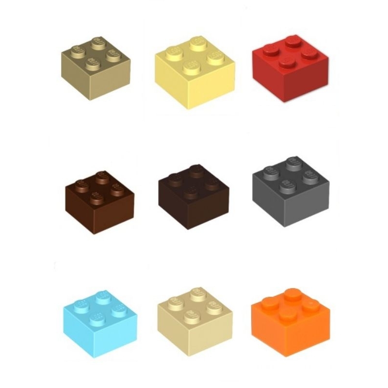 Xếp hình lego Brick 2x2