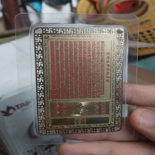 Kim bài linh phù quan âm thần tài ông địa