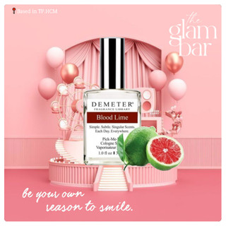 𝐭𝐡𝐞𝐠𝐥𝐚𝐦𝐛𝐚𝐫 ★ nước hoa blood lime by demeter cologne - 10мl