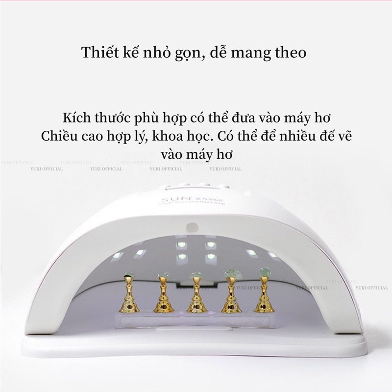 Đế nhựa 5 chân - đế làm nailbox - đế gắn móng giả nam châm - đế quân cờ - đế nhựa gắn móng làm mẫu - set đế làm nail