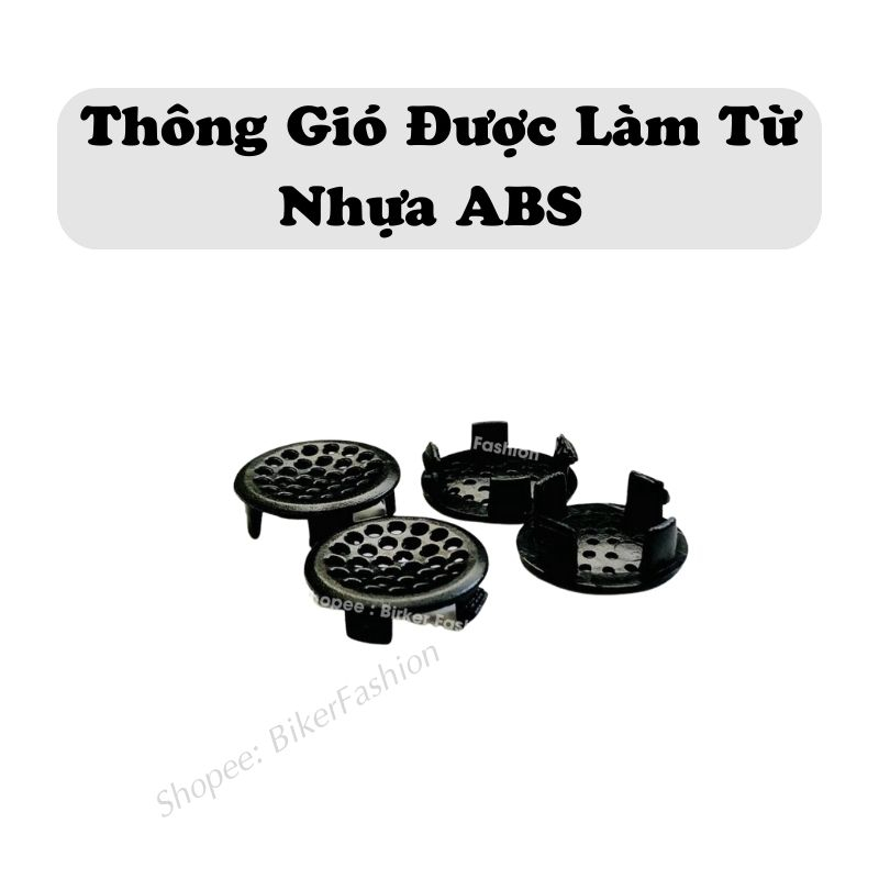 Bộ 4 Nút Thông Gió Mũ Bảo Hiểm Royal M139 Kính Âm