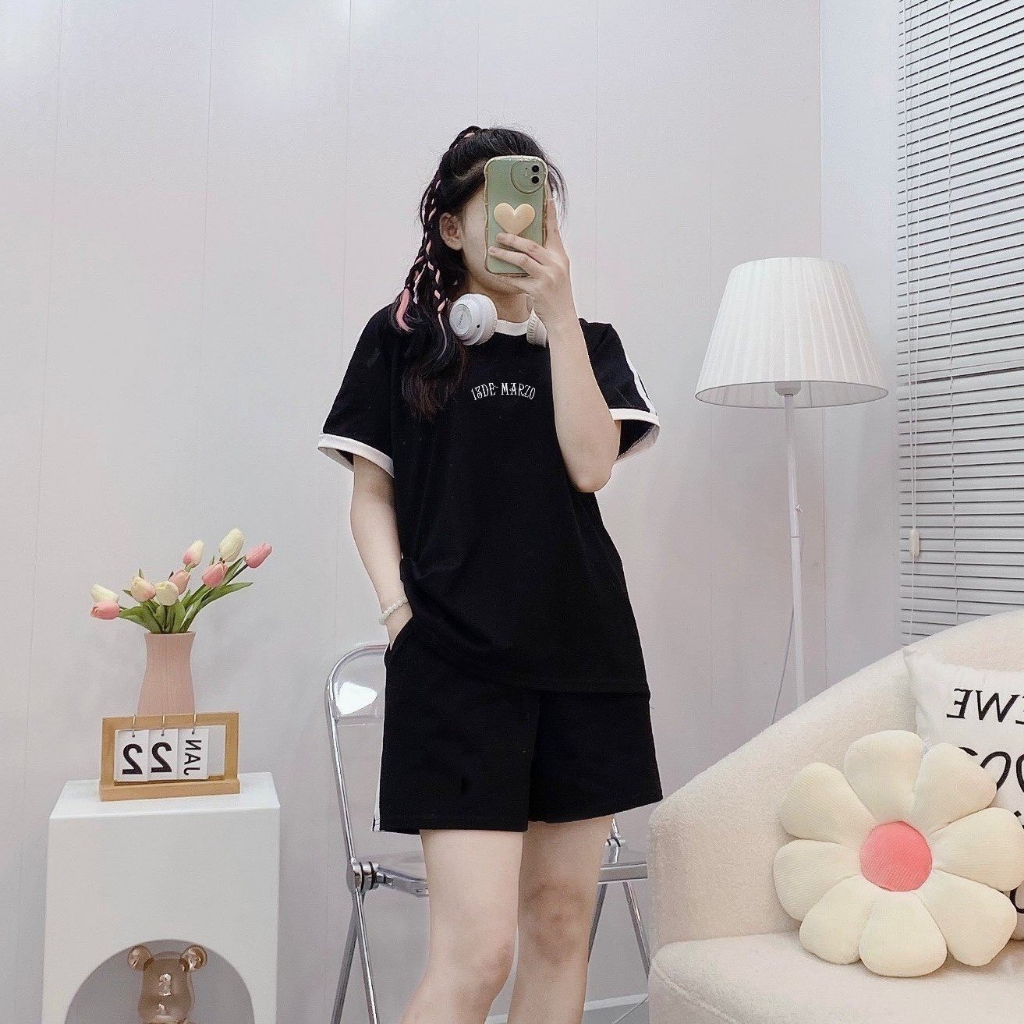 Bộ quần áo thun hè DEMAZO bé trai và bé gái 18-48kg từ 6-16 tuổi - Phong cách tươi trẻ và thoải mái cho các cô gái nhỏ