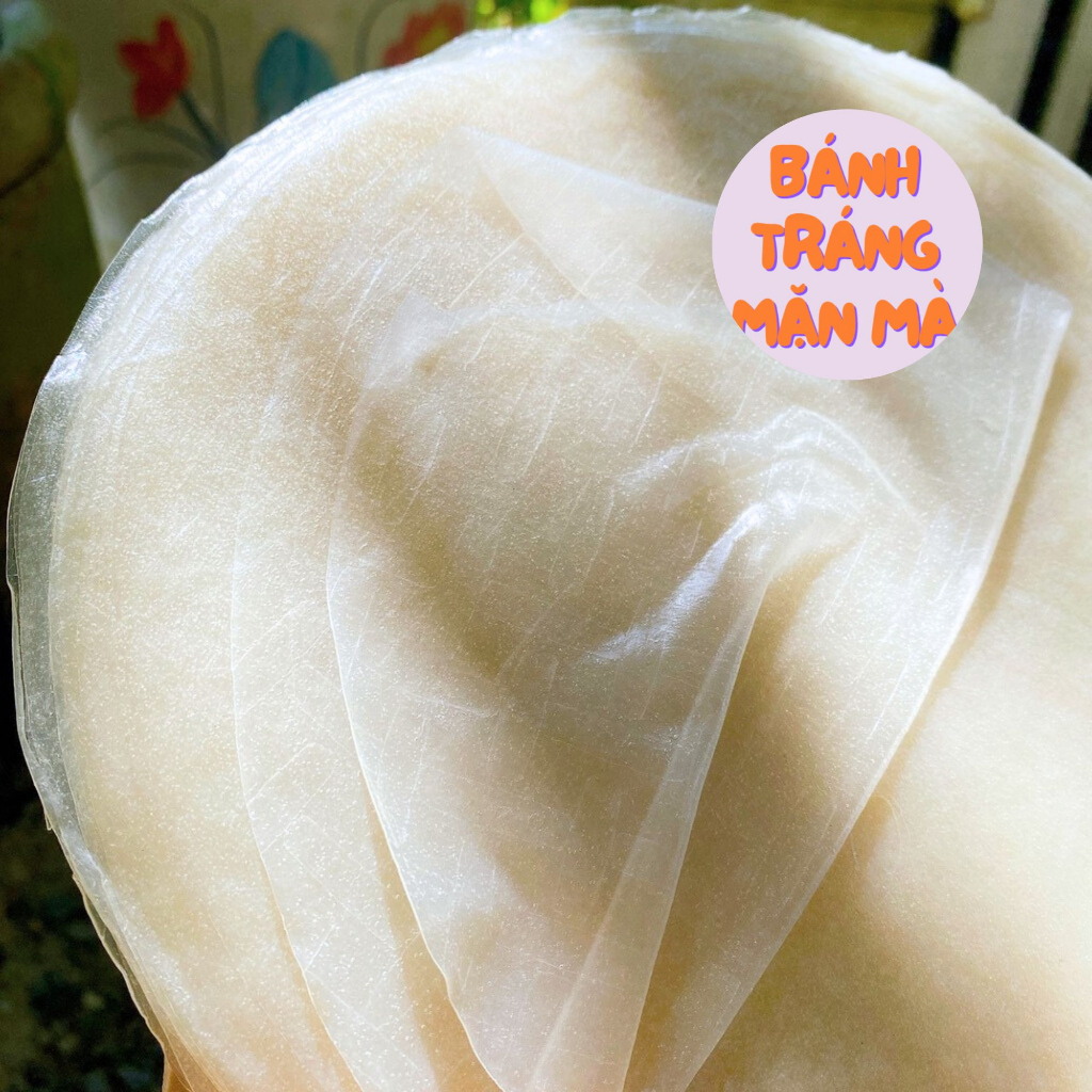 500gr Bánh Tráng Dẻo Phơi Sương Tròn Loại Ngon Bánh Tráng Tây Ninh