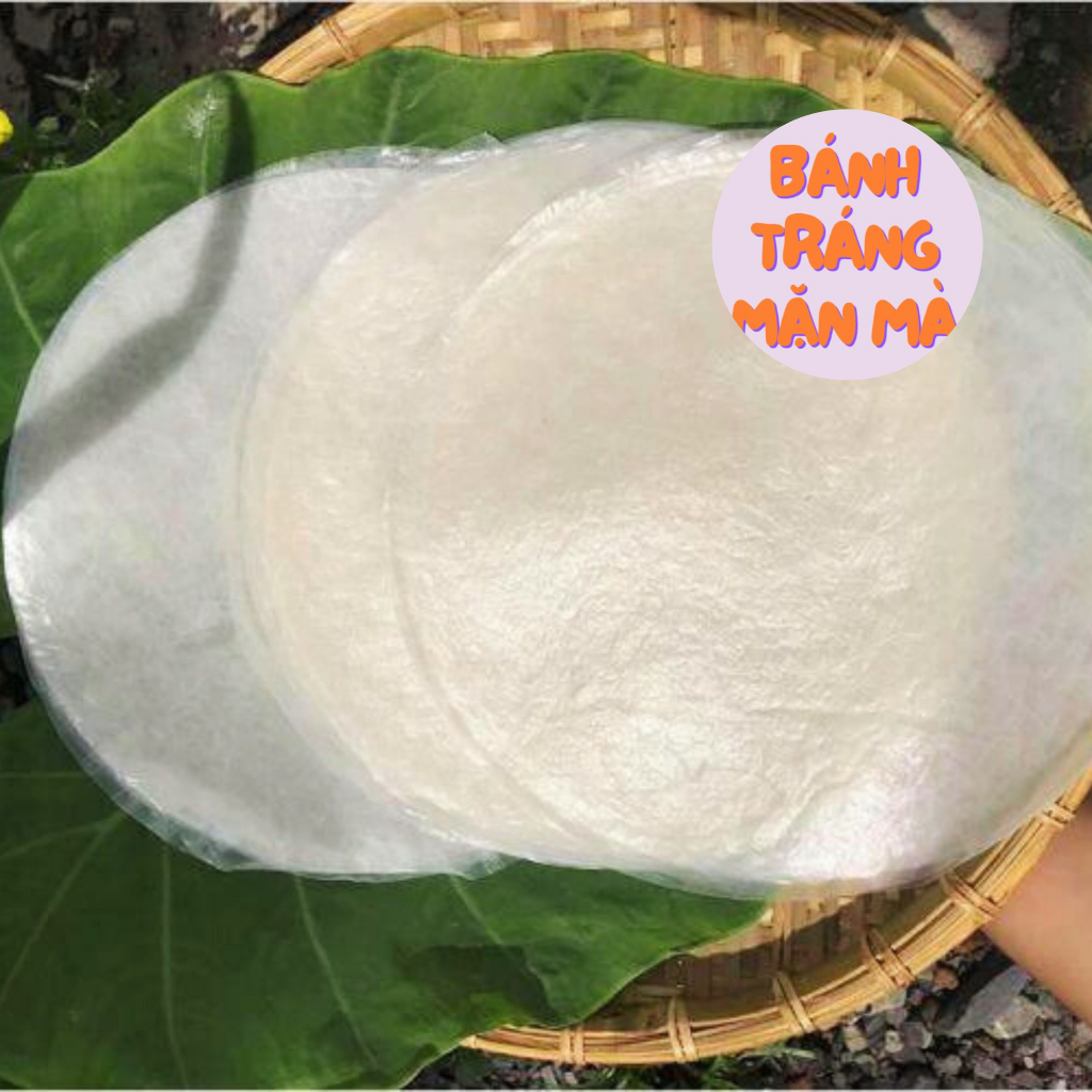 500gr Bánh Tráng Dẻo Phơi Sương Tròn Loại Ngon Bánh Tráng Tây Ninh