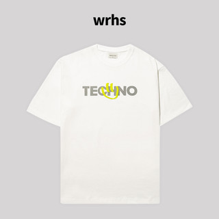 WRHS - Áo thun Oversized Happy Techno Unisex