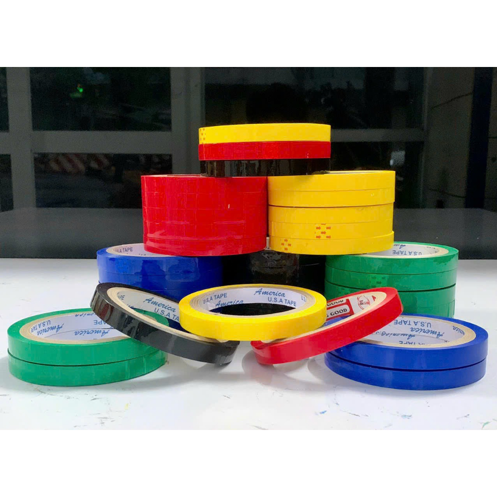 Cuộn băng keo 12mm dán viền hộp bánh kẹo,hạt điều