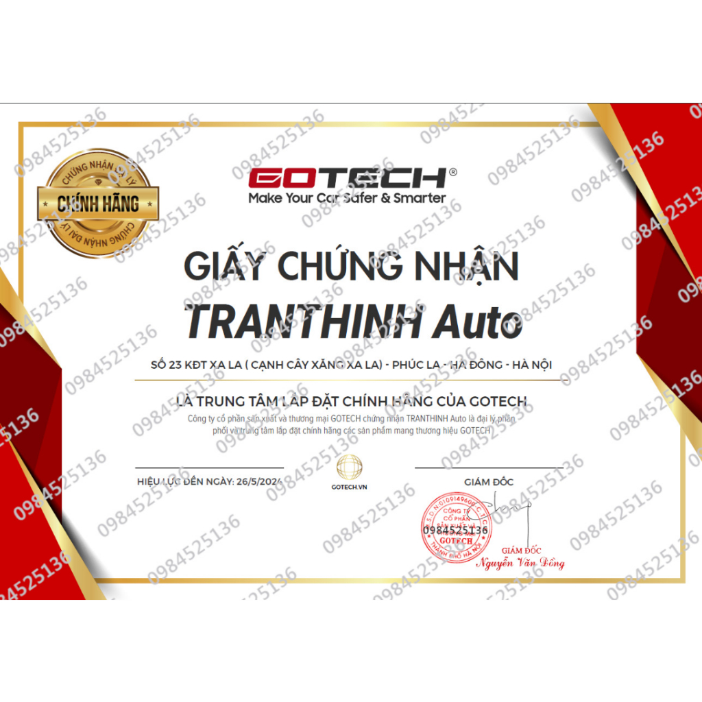 Màn hình  android GOTECH GT6 9inch, 10ich. TẶNG MẶT DƯỠNG theo xe oto. Màn android xem camera oto...