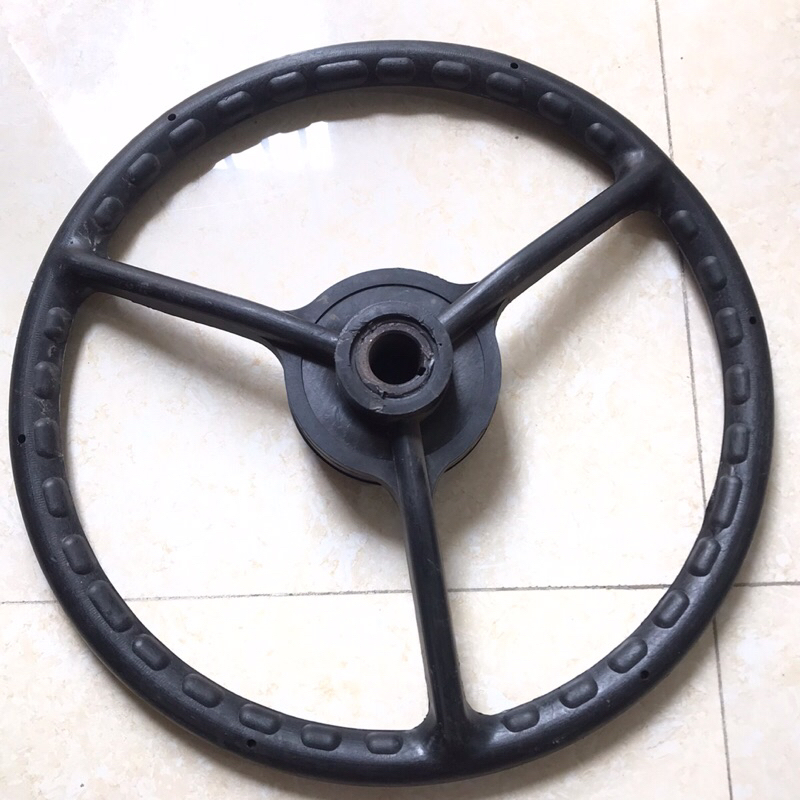Vô lăng cho xe công nông, xe 3 gác , xe chế, vô lăng loại lỗ trục to đường kính 27mm