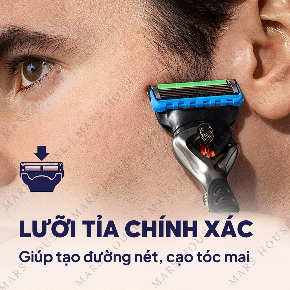 Dao cạo râu 5 lưỡi Gillette Fusion
