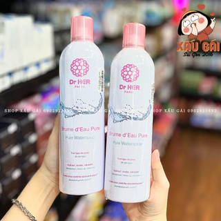 Xịt Khoáng cấp ẩm, làm dịu mát da Dr Her Paris