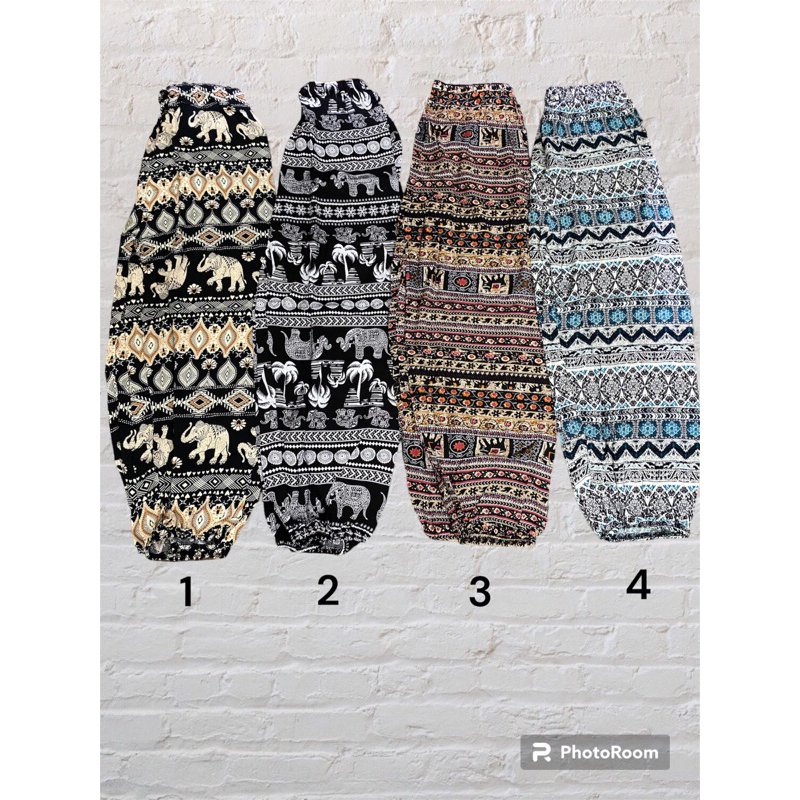 Quần alibaba thổ cẩm❤️Chất lanh Thái siêu mát❤️FreeShip