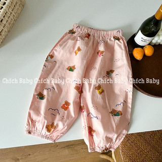  🎉🎉  HÀNG MỚI 2025 - GIÁ TỐT  Quần vải alibaba nhiều mẫu cho bé gái trắng hồng gấu 