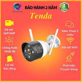 Camera wifi ngoài trời tenda ct6 - độ phân giải 2k - hàng chính hãng