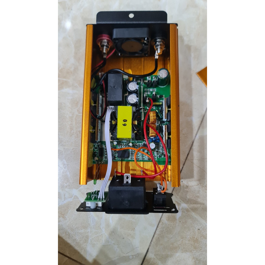 Bộ kích đ iện 48V lên 220V dùng cho xe điện 4 bình