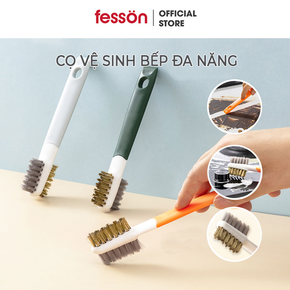 Cọ đa năng nhà bếp có thể tháo rời, dụng cụ vệ sinh bếp Feson