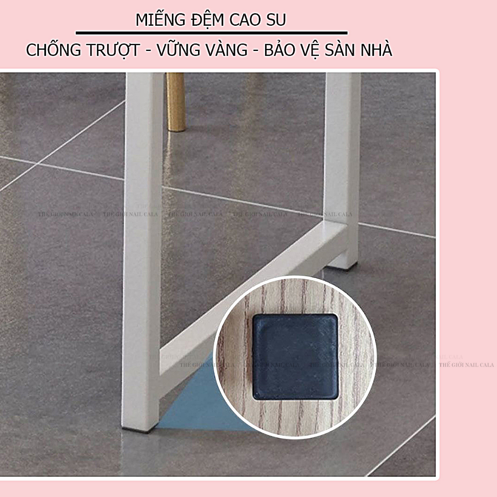 Bàn làm nail vân loang 1m, 1m2 - Bàn trang điểm - Bàn gỗ có ngăn kéo - bàn giả đá sang chảnh- k gồm ghế- hàng sẵn