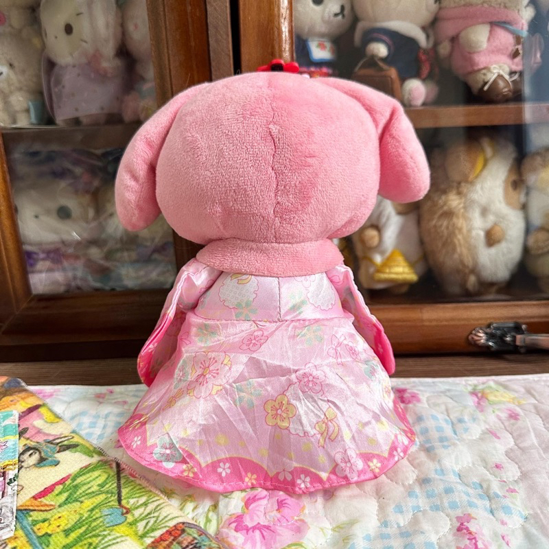 Gấu bông My Melody Kimono 2hand Nhật Bản