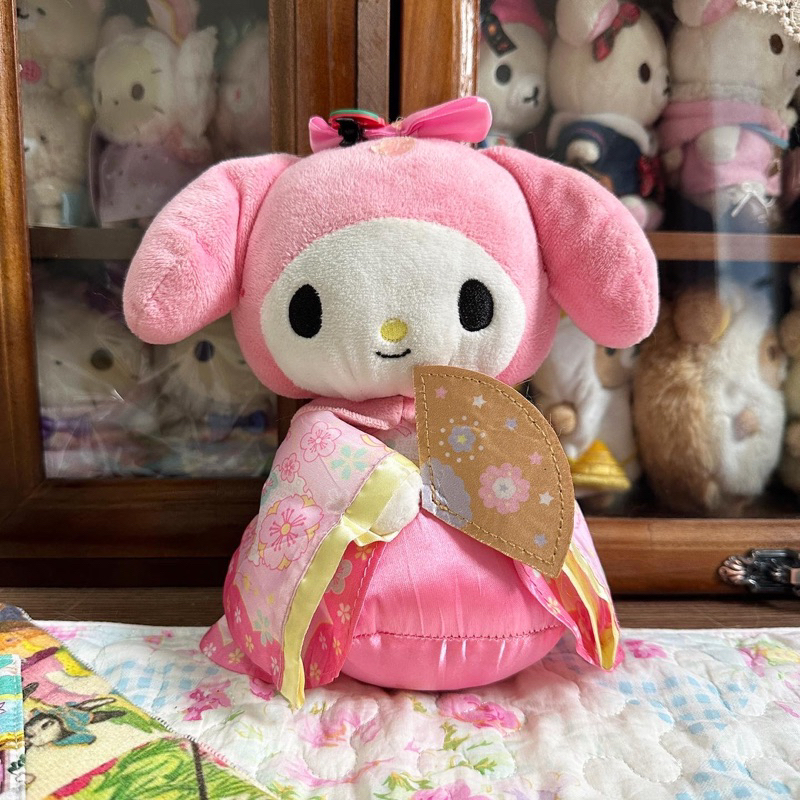 Gấu bông My Melody Kimono 2hand Nhật Bản