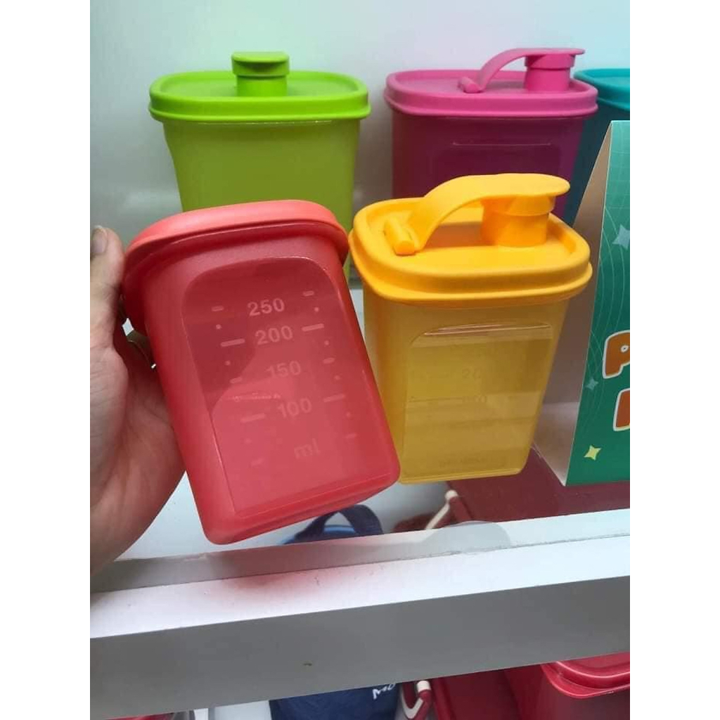 Set 04 bình Slimline 350ml , đủ màu sắc cho gian bếp nhà bạn