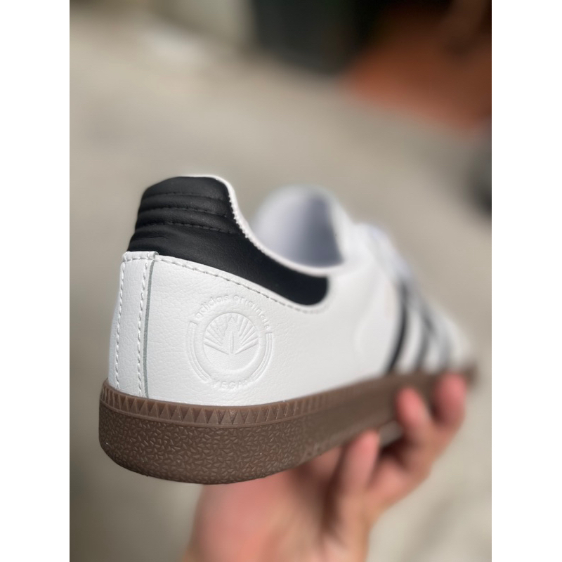Giày Samba đen trắng phiên bản cao cấp