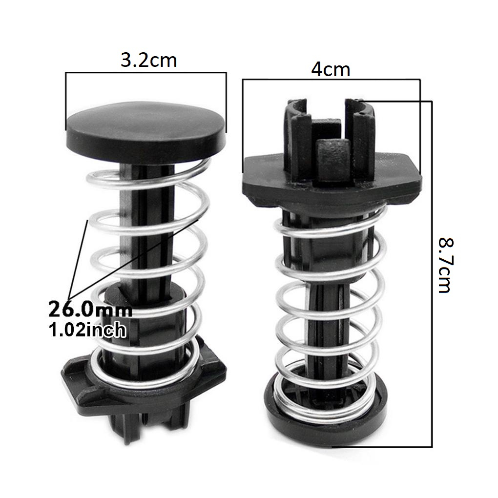 LÒ XO MUI Ô TÔ  1 CÁI - LÒ XO NẮP CAPO XE HƠI C E GLK SL Class W204 W212 R231 2048800227