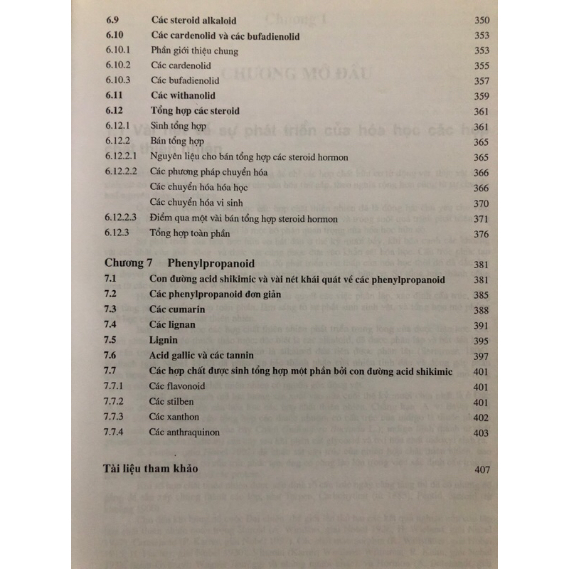 Sách - Hoá học Các hợp chất thiên nhiên Tập 1