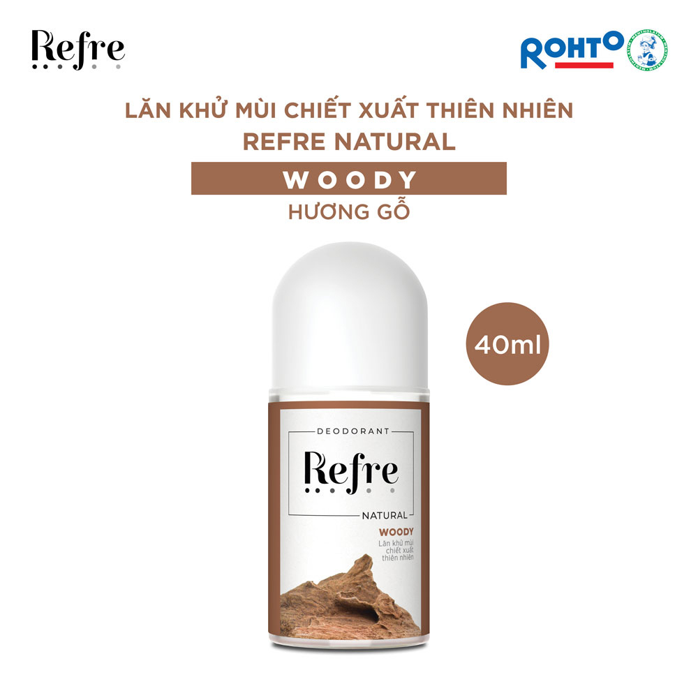 Lăn Khử Mùi Refre Natural 40ml Hasaki sản phẩm chính hãng