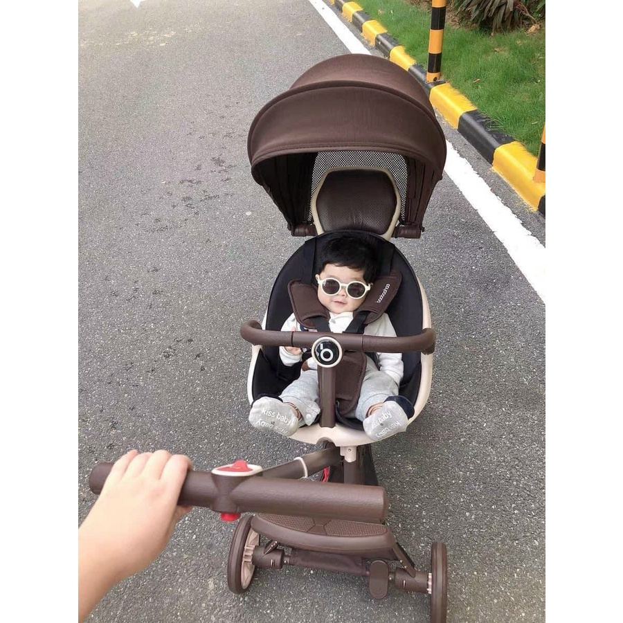 XE ĐẨY GẤP GỌN V18 BAOBAOHAO NGỒI VÀ NGẢ 5 CHẾ ĐỘ