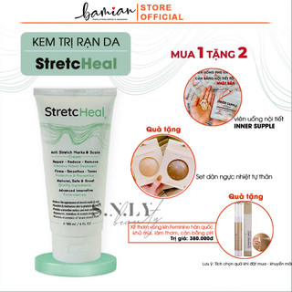 Kem bôi rạn da StretcHeal tuýp 180ml mờ rạn nhanh da căng bóng(date mới)