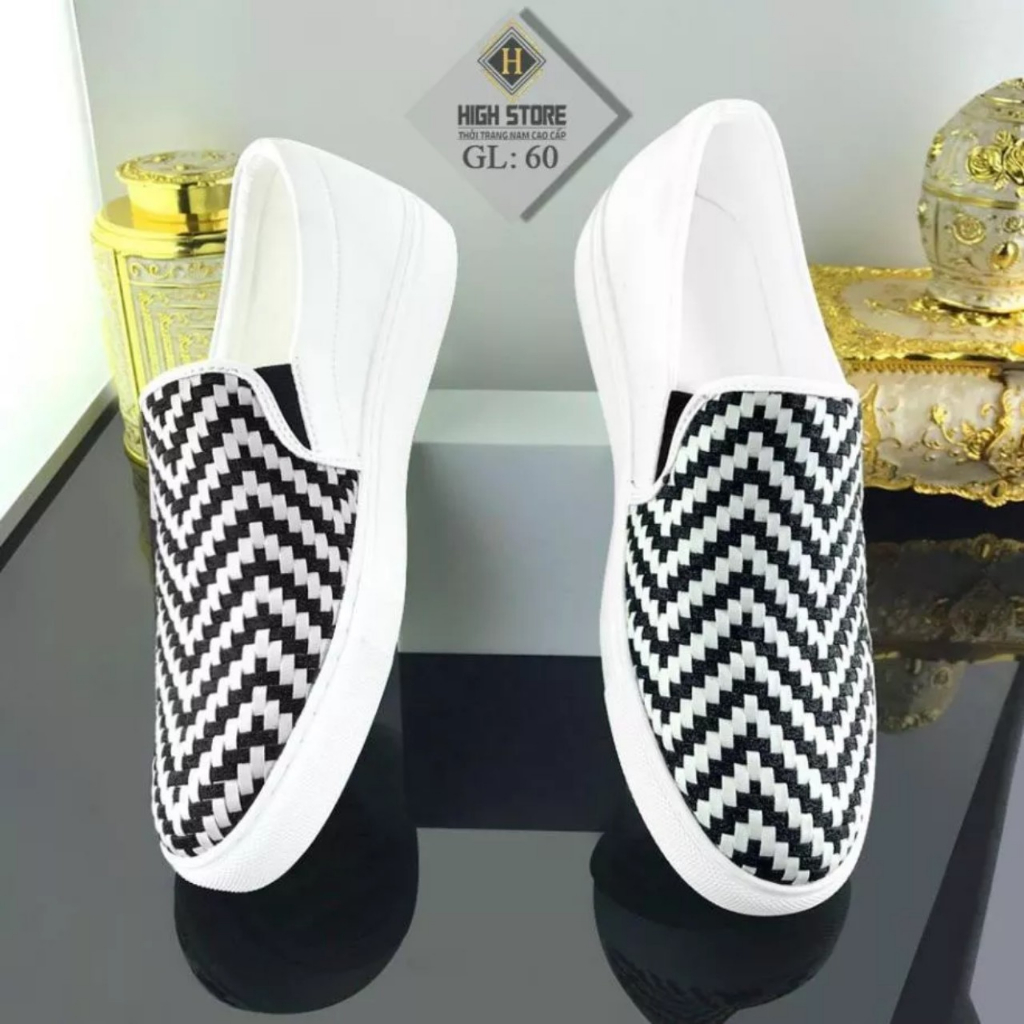 Giầy nam Sneakers cao cấp chất liệu da PU