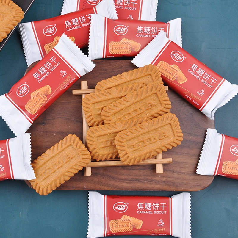 XẢ: Gói bánh quy giòn caramel GUANFENG 328g