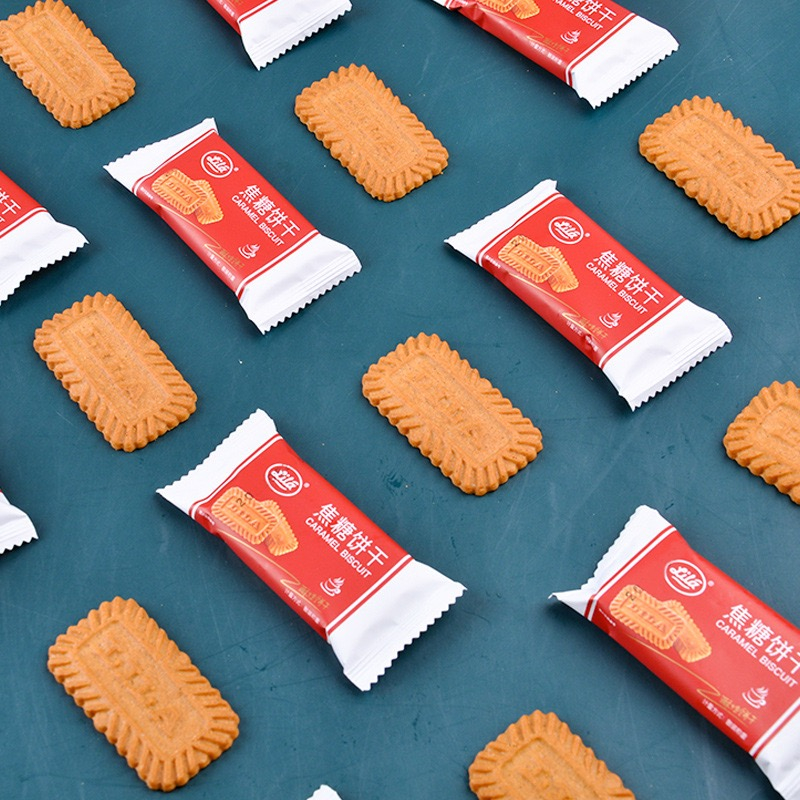 XẢ: Gói bánh quy giòn caramel GUANFENG 328g