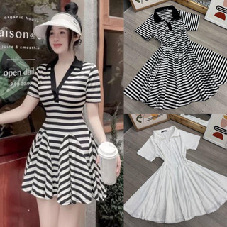 I BIG SIZE I - ĐẦM XÒE THUN GÂN SIZE 50 - 90KG - BJTY SHOP BIG SIZE