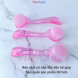 Cọ Vệ Sinh Móng Đầu Tròn Cán Dài  - Cọ Chà Móng Tay, Móng Chân