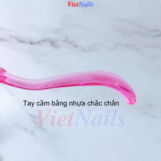 Cọ Vệ Sinh Móng Đầu Tròn Cán Dài  - Cọ Chà Móng Tay, Móng Chân